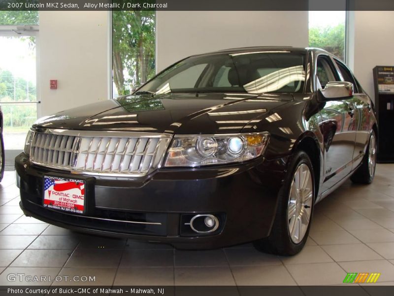 Alloy Metallic / Dark Charcoal 2007 Lincoln MKZ Sedan