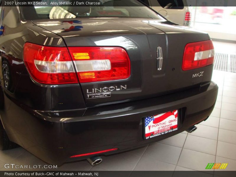 Alloy Metallic / Dark Charcoal 2007 Lincoln MKZ Sedan