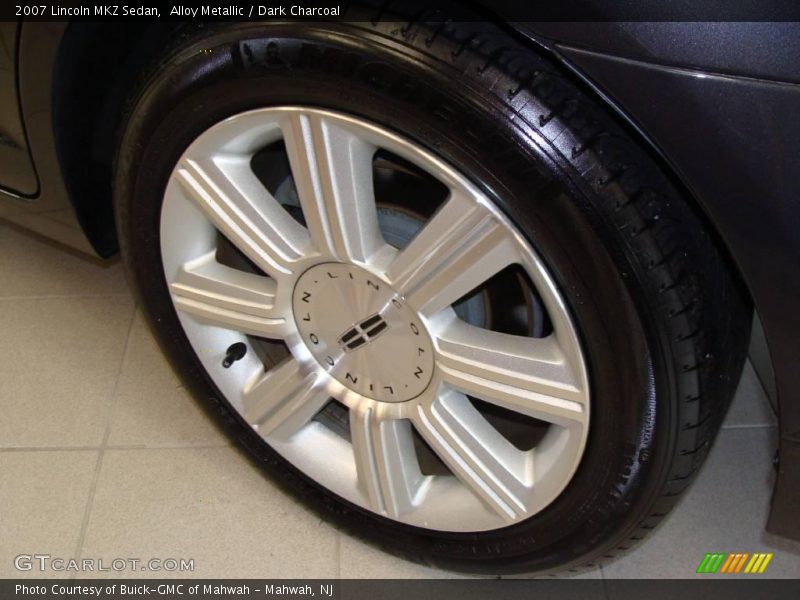 Alloy Metallic / Dark Charcoal 2007 Lincoln MKZ Sedan