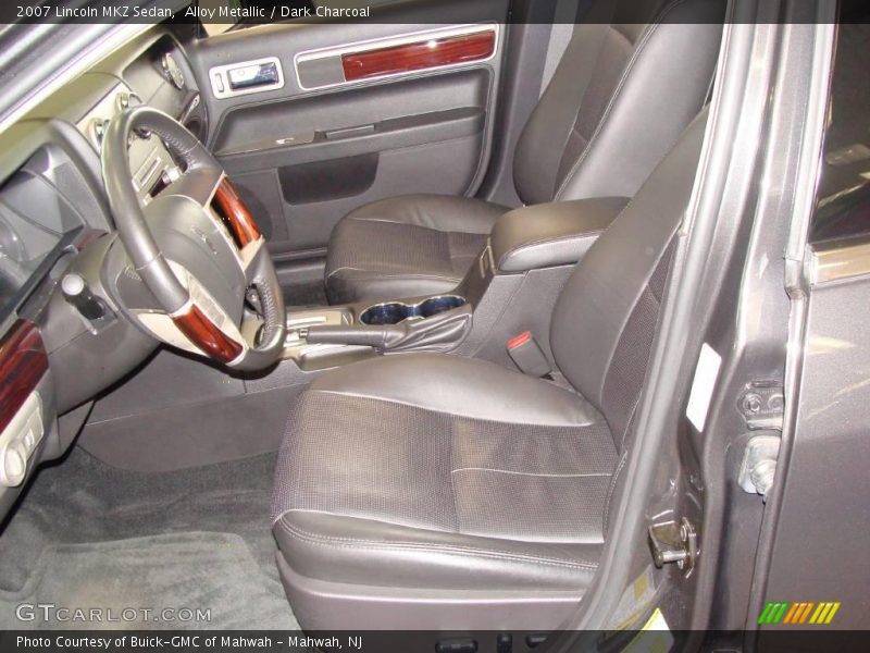 Alloy Metallic / Dark Charcoal 2007 Lincoln MKZ Sedan