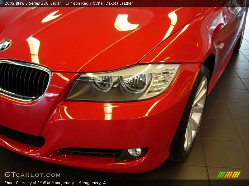 Crimson Red / Oyster Dakota Leather 2009 BMW 3 Series 328i Sedan