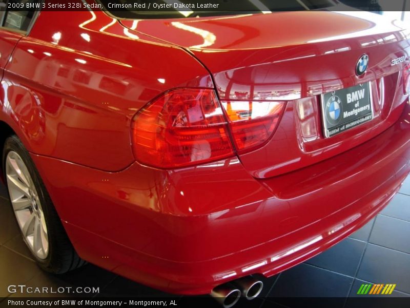 Crimson Red / Oyster Dakota Leather 2009 BMW 3 Series 328i Sedan