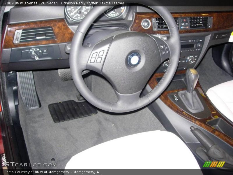 Crimson Red / Oyster Dakota Leather 2009 BMW 3 Series 328i Sedan