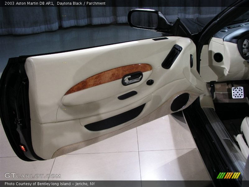 Daytona Black / Parchment 2003 Aston Martin DB AR1