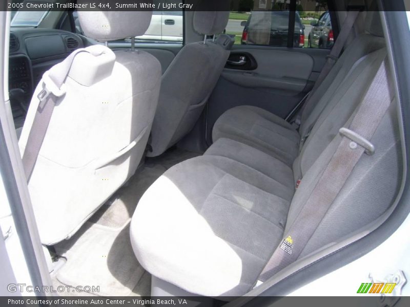 Summit White / Light Gray 2005 Chevrolet TrailBlazer LS 4x4