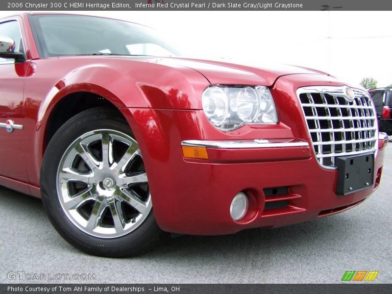 Inferno Red Crystal Pearl / Dark Slate Gray/Light Graystone 2006 Chrysler 300 C HEMI Heritage Editon