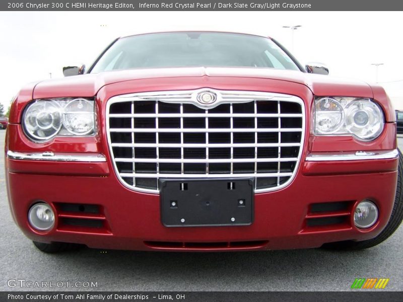 Inferno Red Crystal Pearl / Dark Slate Gray/Light Graystone 2006 Chrysler 300 C HEMI Heritage Editon