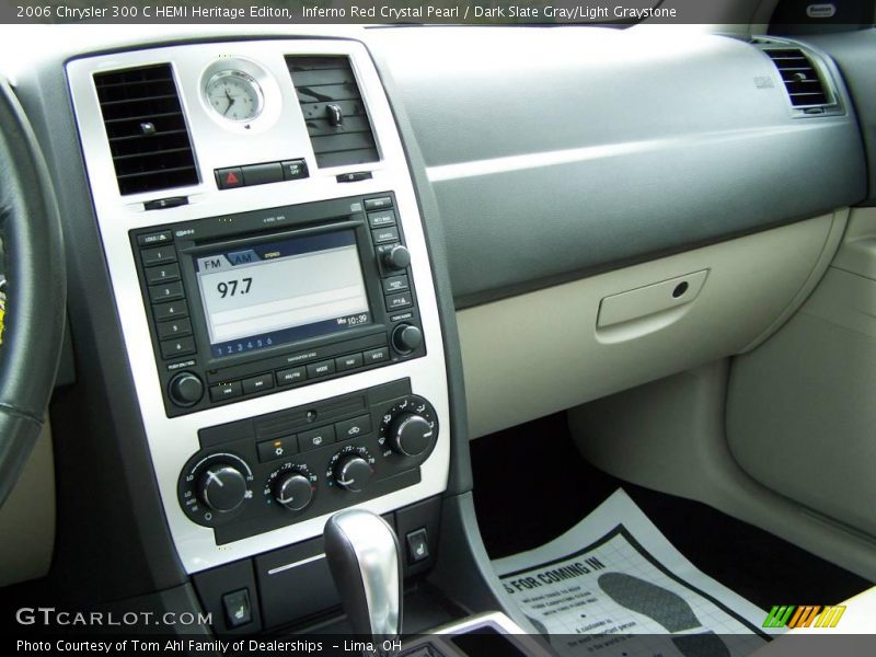 Inferno Red Crystal Pearl / Dark Slate Gray/Light Graystone 2006 Chrysler 300 C HEMI Heritage Editon
