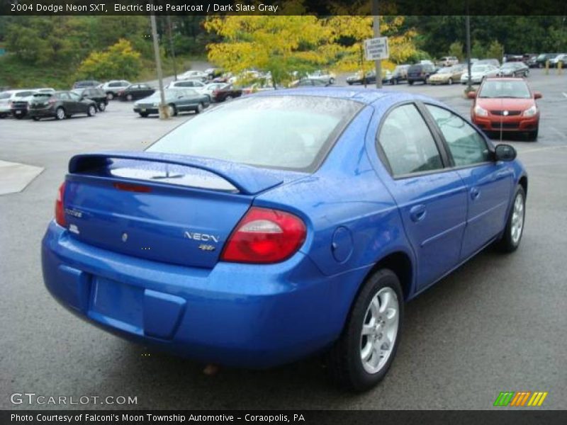 Electric Blue Pearlcoat / Dark Slate Gray 2004 Dodge Neon SXT