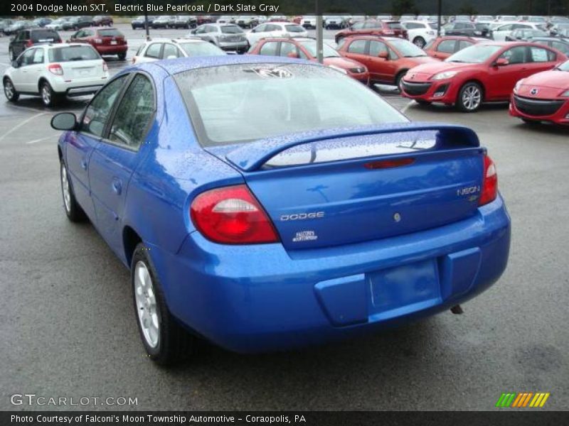 Electric Blue Pearlcoat / Dark Slate Gray 2004 Dodge Neon SXT