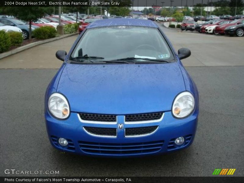 Electric Blue Pearlcoat / Dark Slate Gray 2004 Dodge Neon SXT