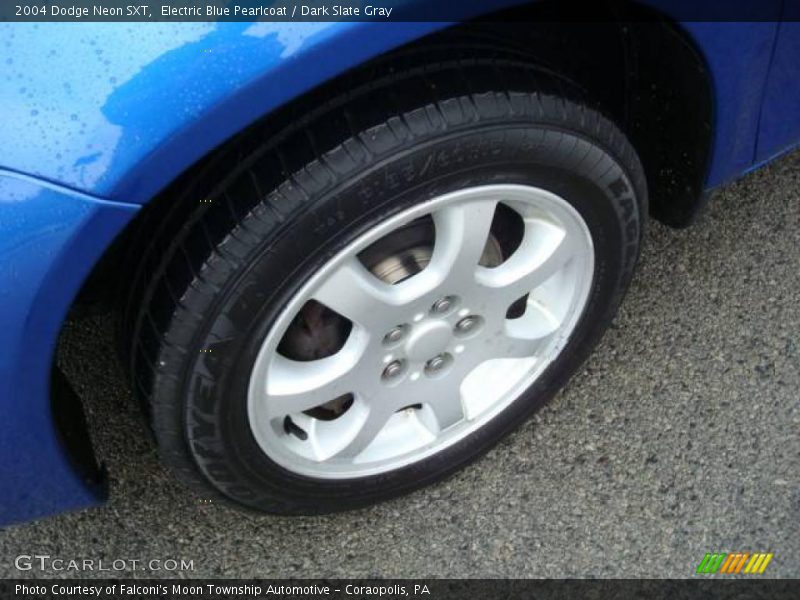 Electric Blue Pearlcoat / Dark Slate Gray 2004 Dodge Neon SXT