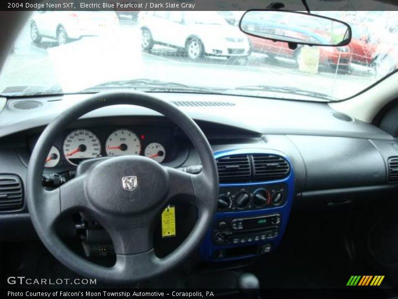 Electric Blue Pearlcoat / Dark Slate Gray 2004 Dodge Neon SXT