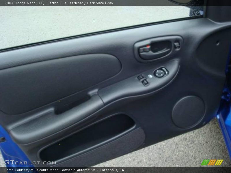Electric Blue Pearlcoat / Dark Slate Gray 2004 Dodge Neon SXT