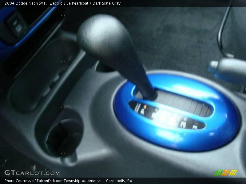 Electric Blue Pearlcoat / Dark Slate Gray 2004 Dodge Neon SXT