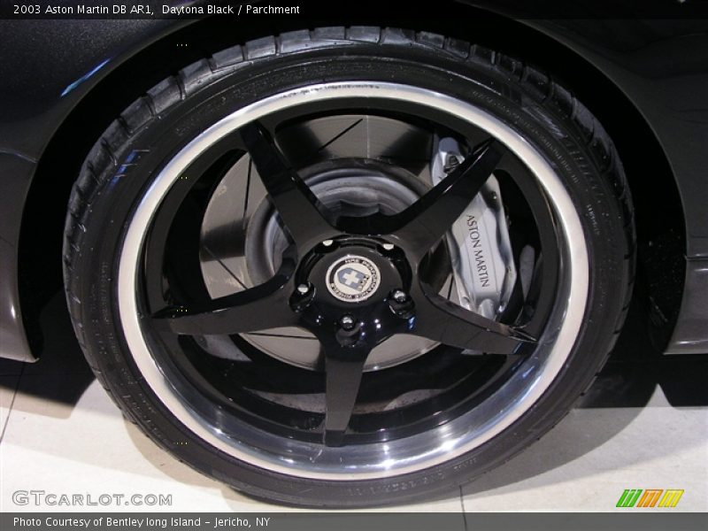 Daytona Black / Parchment 2003 Aston Martin DB AR1