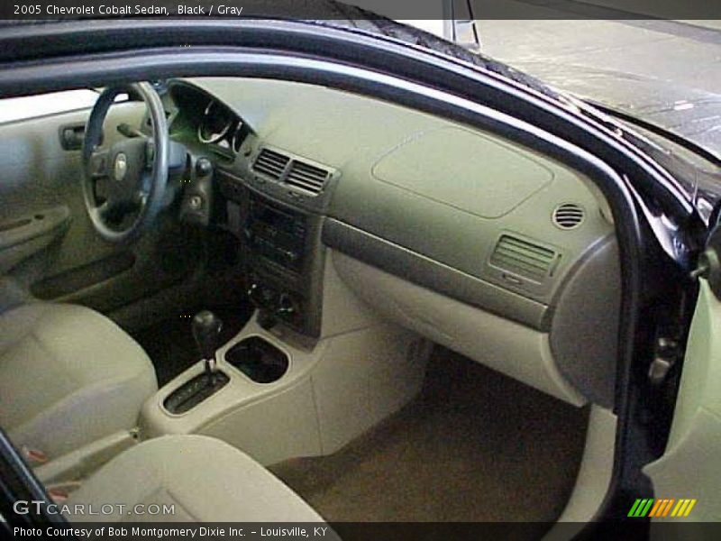 Black / Gray 2005 Chevrolet Cobalt Sedan
