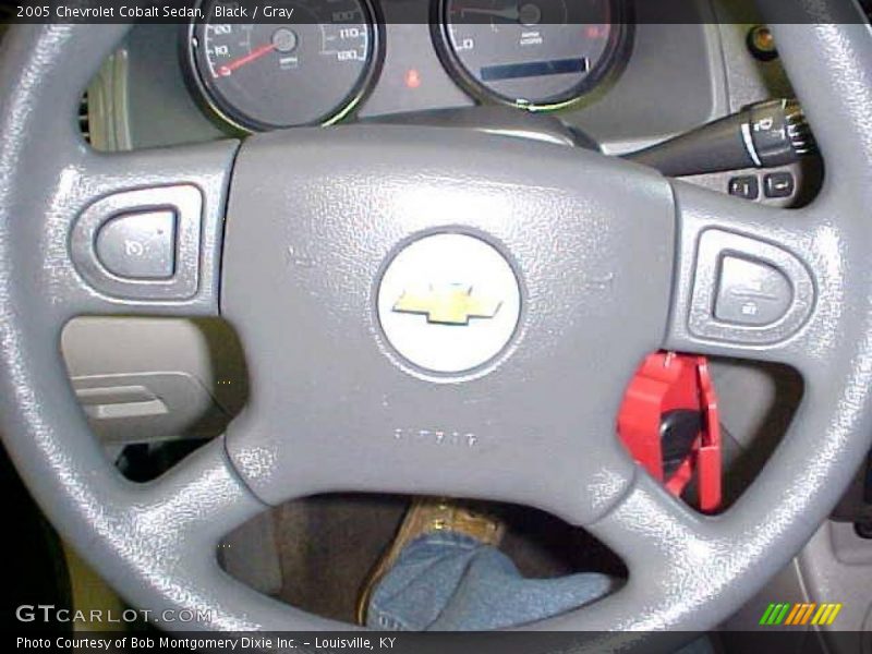 Black / Gray 2005 Chevrolet Cobalt Sedan