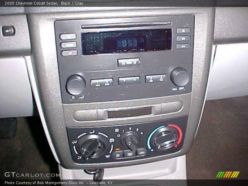Black / Gray 2005 Chevrolet Cobalt Sedan