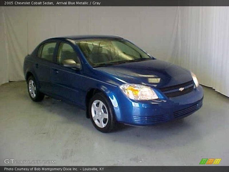 Arrival Blue Metallic / Gray 2005 Chevrolet Cobalt Sedan