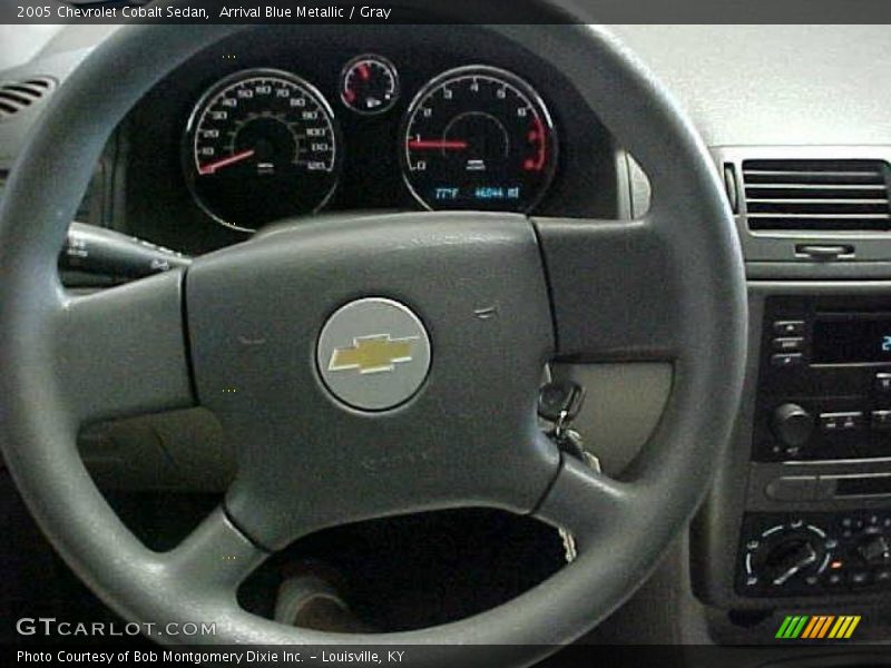 Arrival Blue Metallic / Gray 2005 Chevrolet Cobalt Sedan