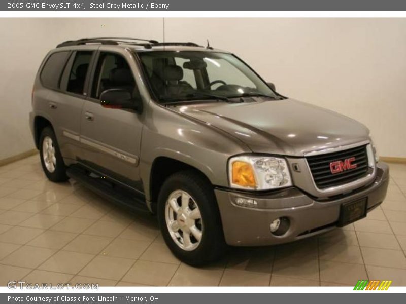 Steel Grey Metallic / Ebony 2005 GMC Envoy SLT 4x4