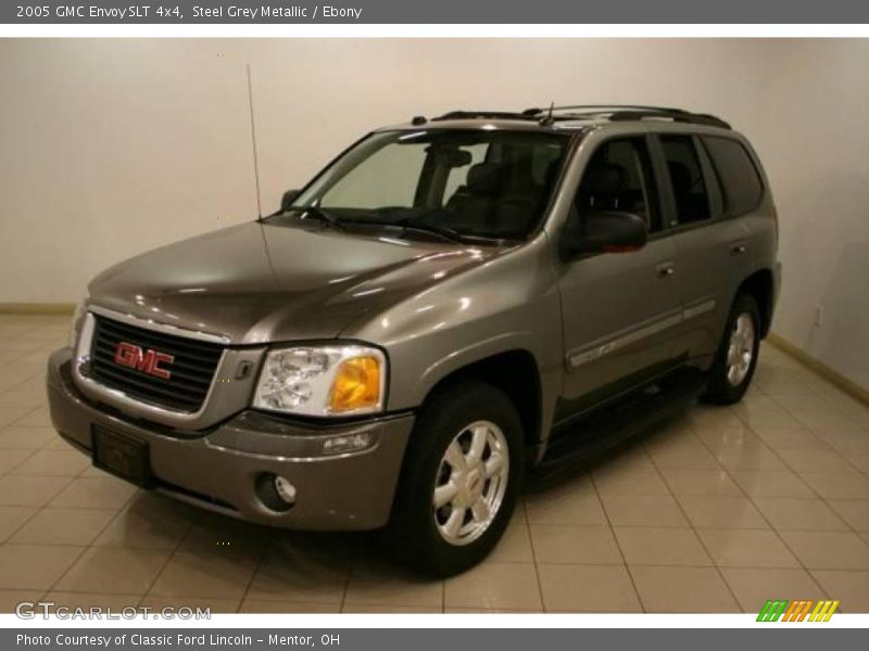 Steel Grey Metallic / Ebony 2005 GMC Envoy SLT 4x4