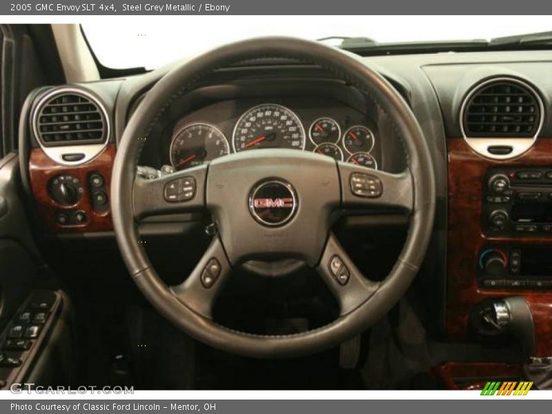 Steel Grey Metallic / Ebony 2005 GMC Envoy SLT 4x4