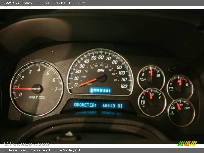 Steel Grey Metallic / Ebony 2005 GMC Envoy SLT 4x4