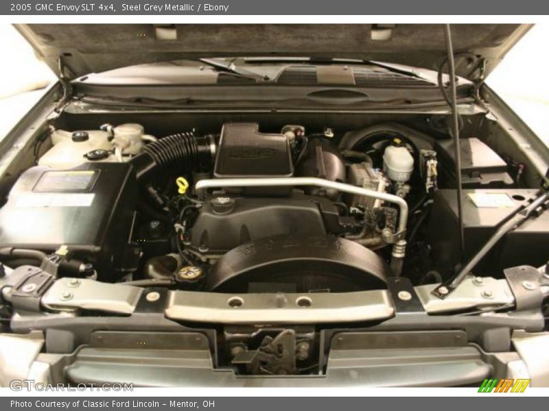Steel Grey Metallic / Ebony 2005 GMC Envoy SLT 4x4