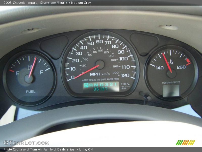 Silverstone Metallic / Medium Gray 2005 Chevrolet Impala