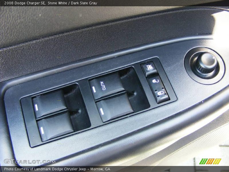 Stone White / Dark Slate Gray 2008 Dodge Charger SE