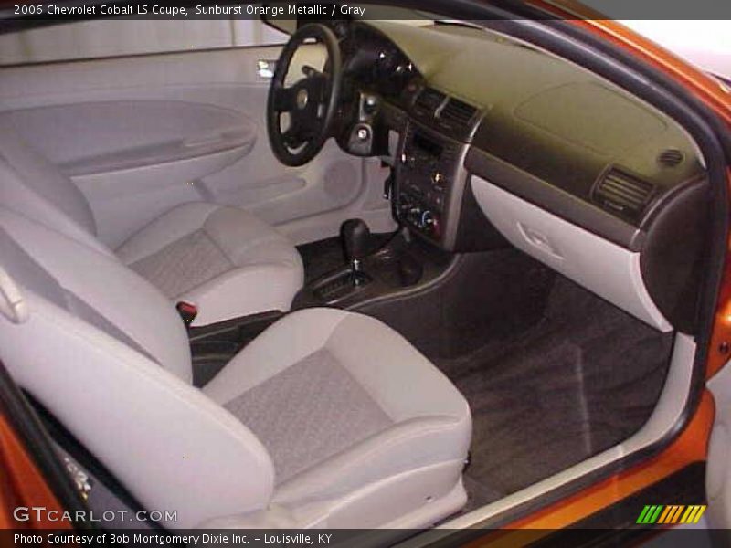 Sunburst Orange Metallic / Gray 2006 Chevrolet Cobalt LS Coupe