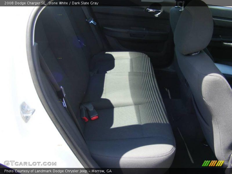 Stone White / Dark Slate Gray 2008 Dodge Charger SE