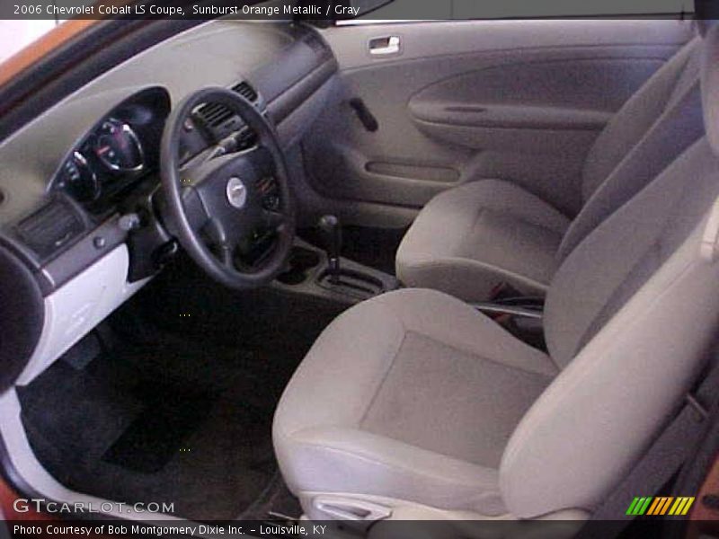 Sunburst Orange Metallic / Gray 2006 Chevrolet Cobalt LS Coupe