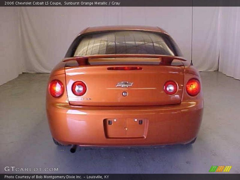 Sunburst Orange Metallic / Gray 2006 Chevrolet Cobalt LS Coupe