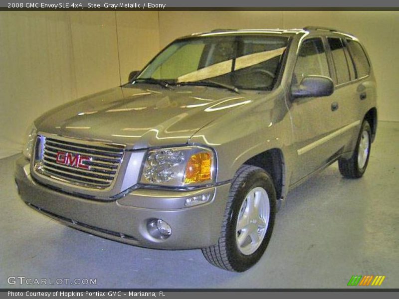 Steel Gray Metallic / Ebony 2008 GMC Envoy SLE 4x4