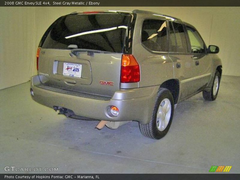 Steel Gray Metallic / Ebony 2008 GMC Envoy SLE 4x4