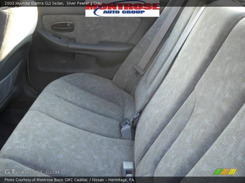 Silver Pewter / Gray 2003 Hyundai Elantra GLS Sedan