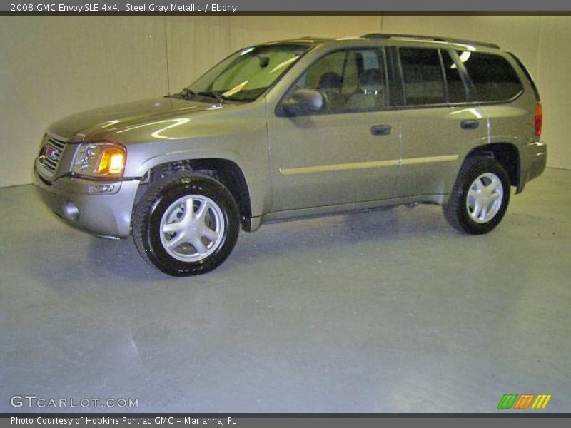 Steel Gray Metallic / Ebony 2008 GMC Envoy SLE 4x4