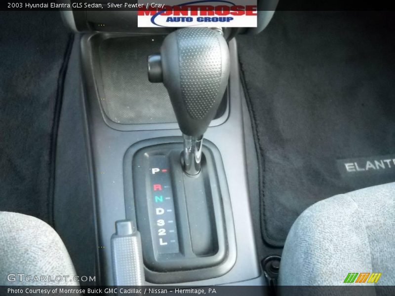 Silver Pewter / Gray 2003 Hyundai Elantra GLS Sedan