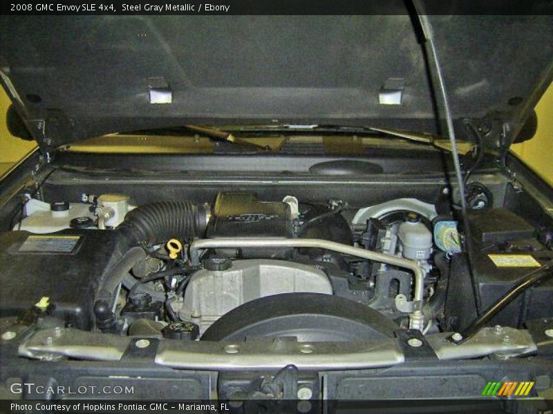 Steel Gray Metallic / Ebony 2008 GMC Envoy SLE 4x4