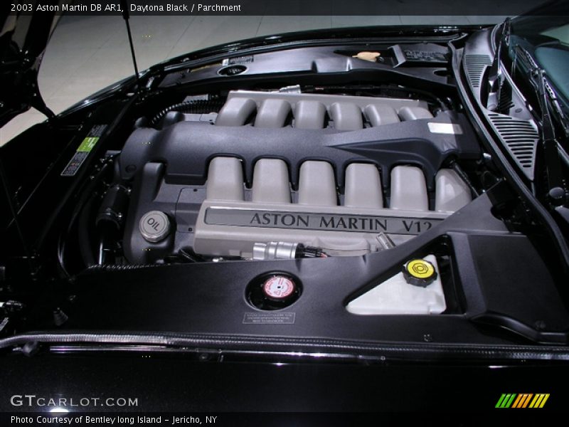 Daytona Black / Parchment 2003 Aston Martin DB AR1