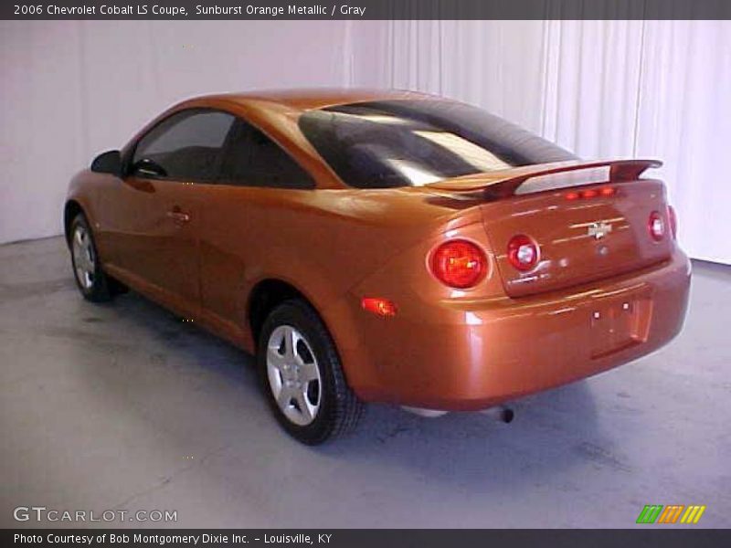 Sunburst Orange Metallic / Gray 2006 Chevrolet Cobalt LS Coupe