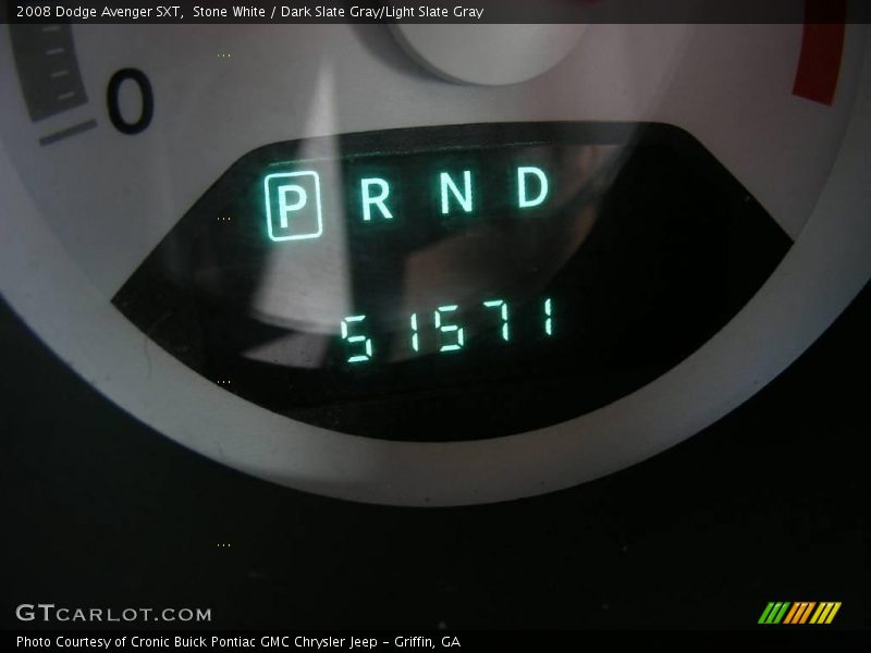 Stone White / Dark Slate Gray/Light Slate Gray 2008 Dodge Avenger SXT