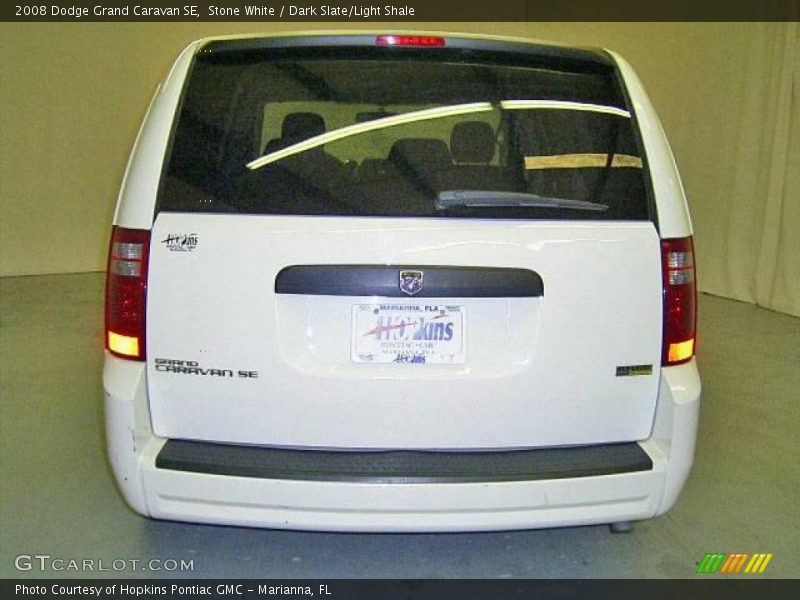 Stone White / Dark Slate/Light Shale 2008 Dodge Grand Caravan SE