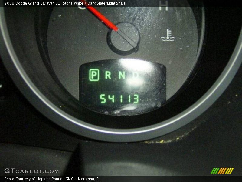 Stone White / Dark Slate/Light Shale 2008 Dodge Grand Caravan SE