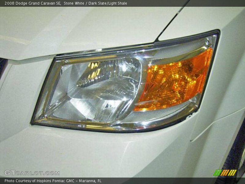 Stone White / Dark Slate/Light Shale 2008 Dodge Grand Caravan SE