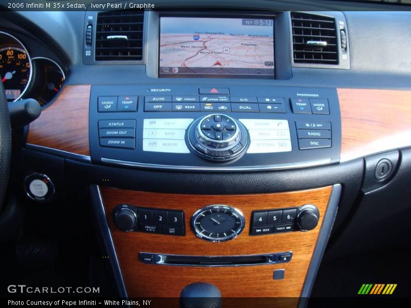 Ivory Pearl / Graphite 2006 Infiniti M 35x Sedan