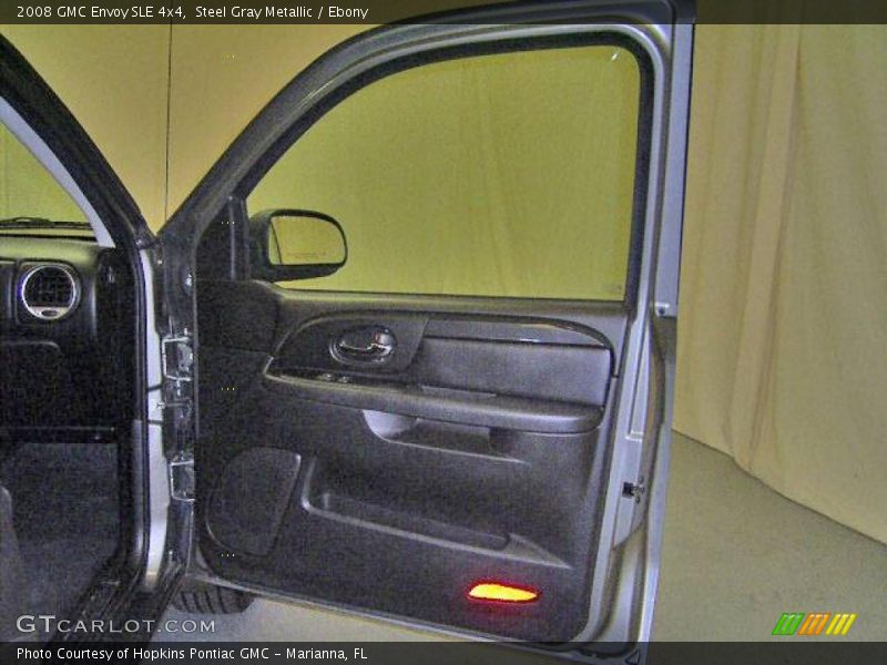 Steel Gray Metallic / Ebony 2008 GMC Envoy SLE 4x4